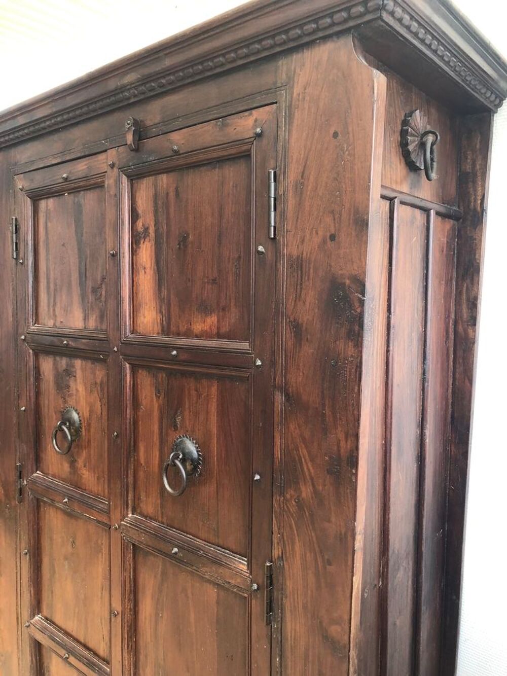 Armoire Bois Massif Style Colonial Meubles