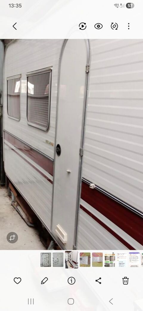 DIGUE Caravane 1979 occasion Landerneau 29800