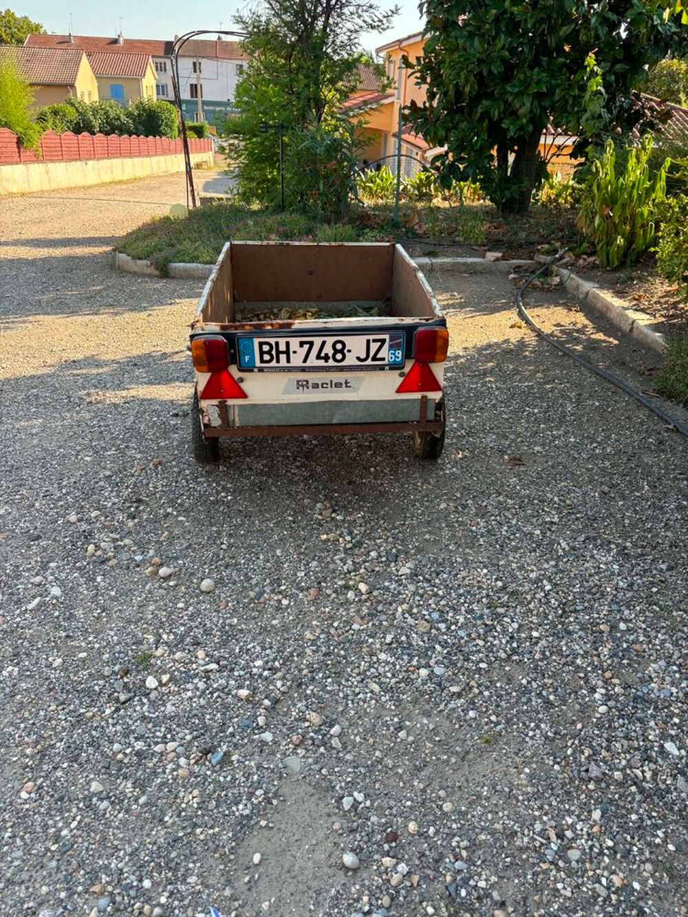 Remorque +/- 400kg &agrave; restaurer Bricolage