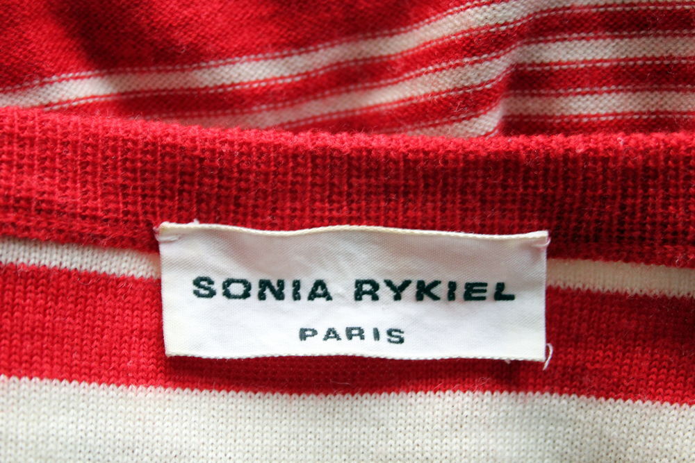 Pull cardigan rouge SONIA RYKIEL T.36 Vêtements