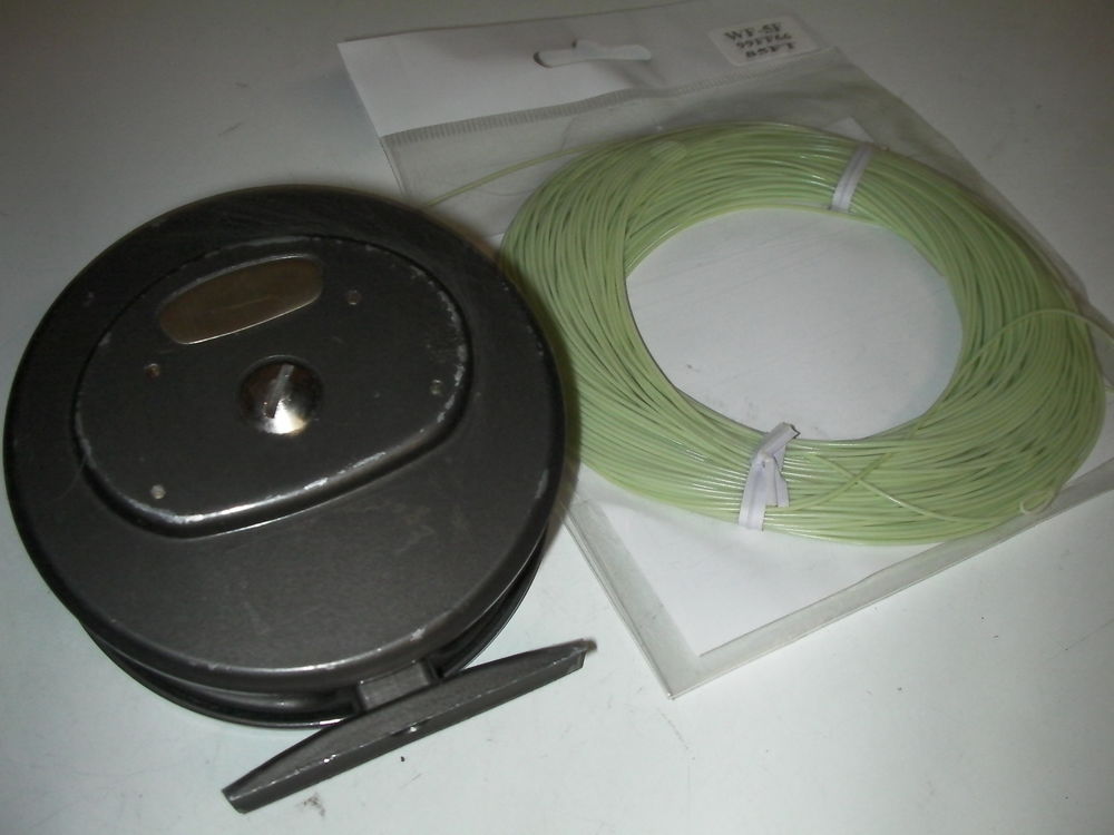 Moulinet mouche INTR2PID. +soie wf N&deg;5 Sports