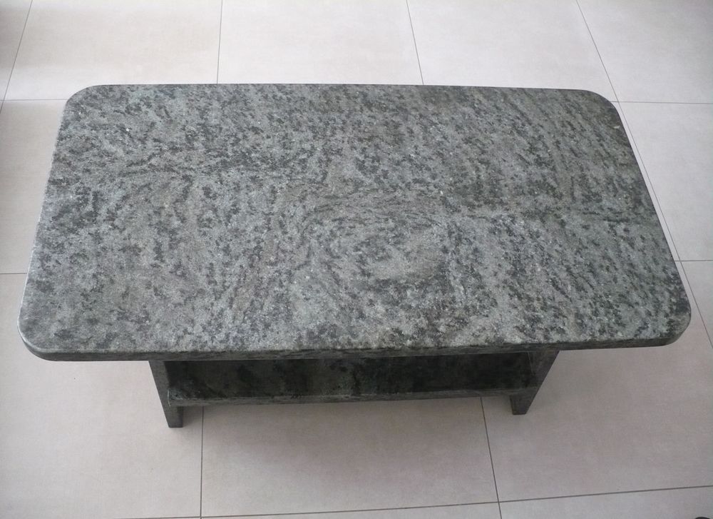 Table basse Multifonction 100% V&eacute;ritable Marbre Meubles