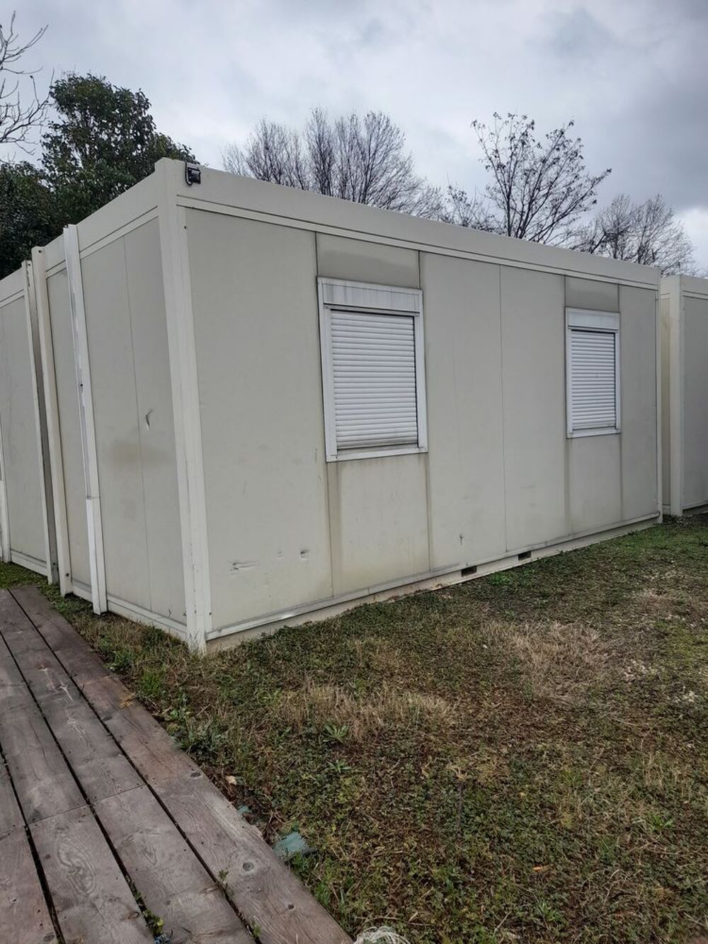4 beaux algecos de 6x2m50 &agrave; rassembler Jardin