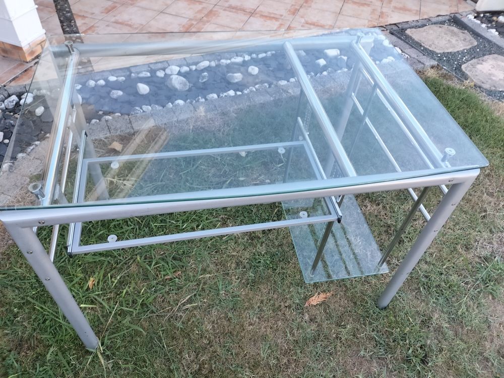 bureau en verre Meubles