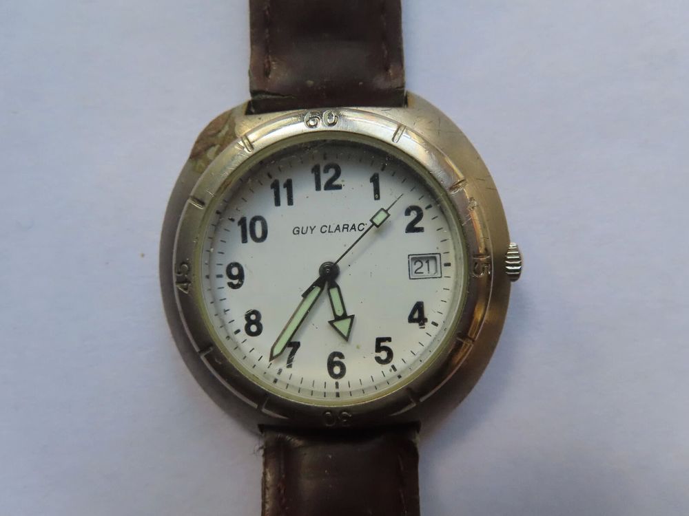 Lot de trois montres guy Layrac d'occasion avec ou sans brac Bijoux et montres