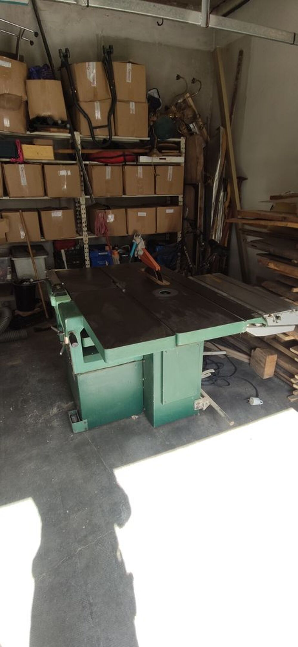 Combin&eacute; &agrave; bois Lurem C317 + aspirateur Bricolage