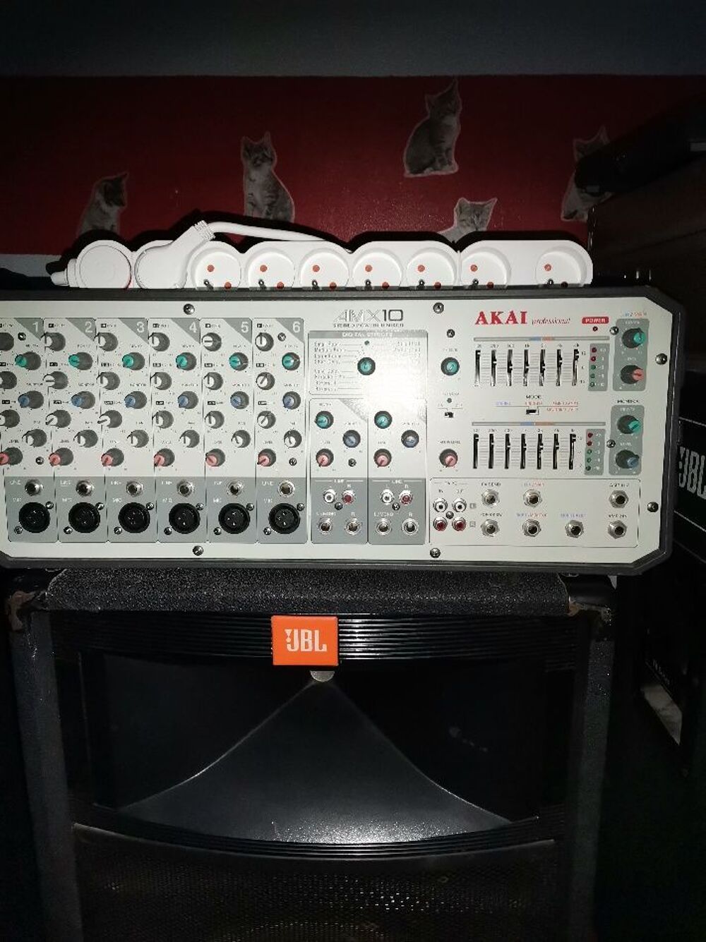 Sono pour live groupe musiciens Instruments de musique