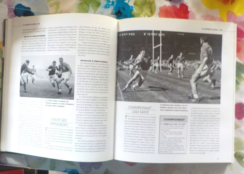 LA LEGENDE DU RUGBY par Henri GARCIA Ed. Minerva Livres et BD