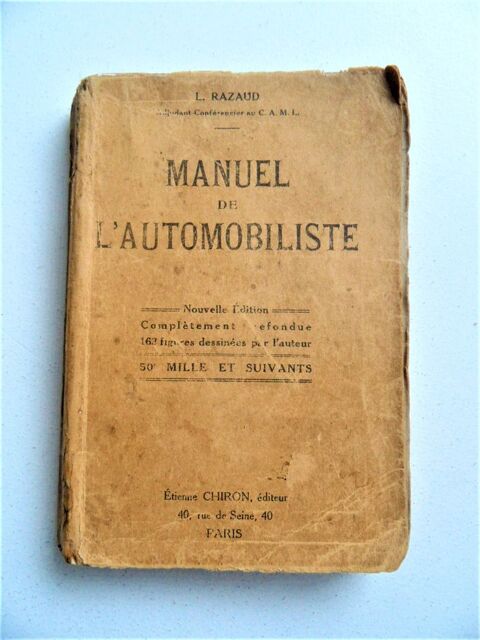 Livre Automobile de 1930 15 Mont-Saint-Aignan (76)