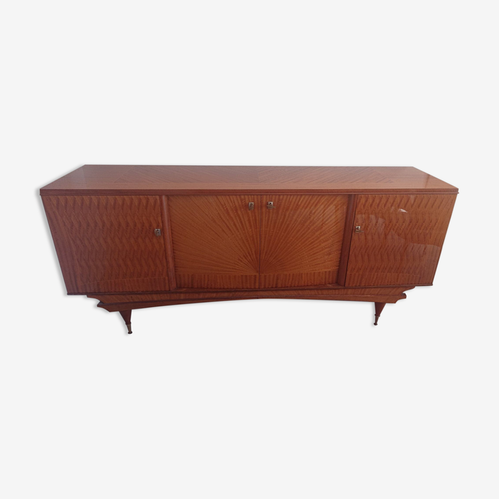 Enfilade ann&eacute;es 60/70 en marqueterie Cuisine