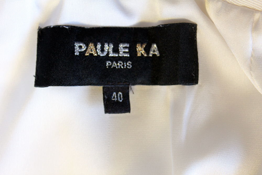 Veste blanche PAULE KA T.38 Vtements