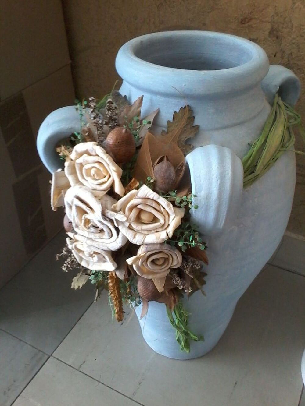 Vase artisanal Dcoration
