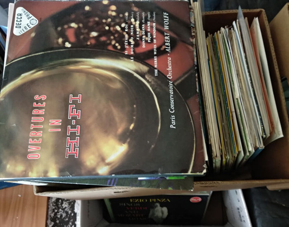 500+ LP musique classique CD et vinyles