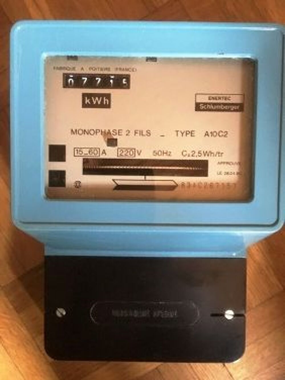 compteur &eacute;lectrique monophas&eacute; Bricolage