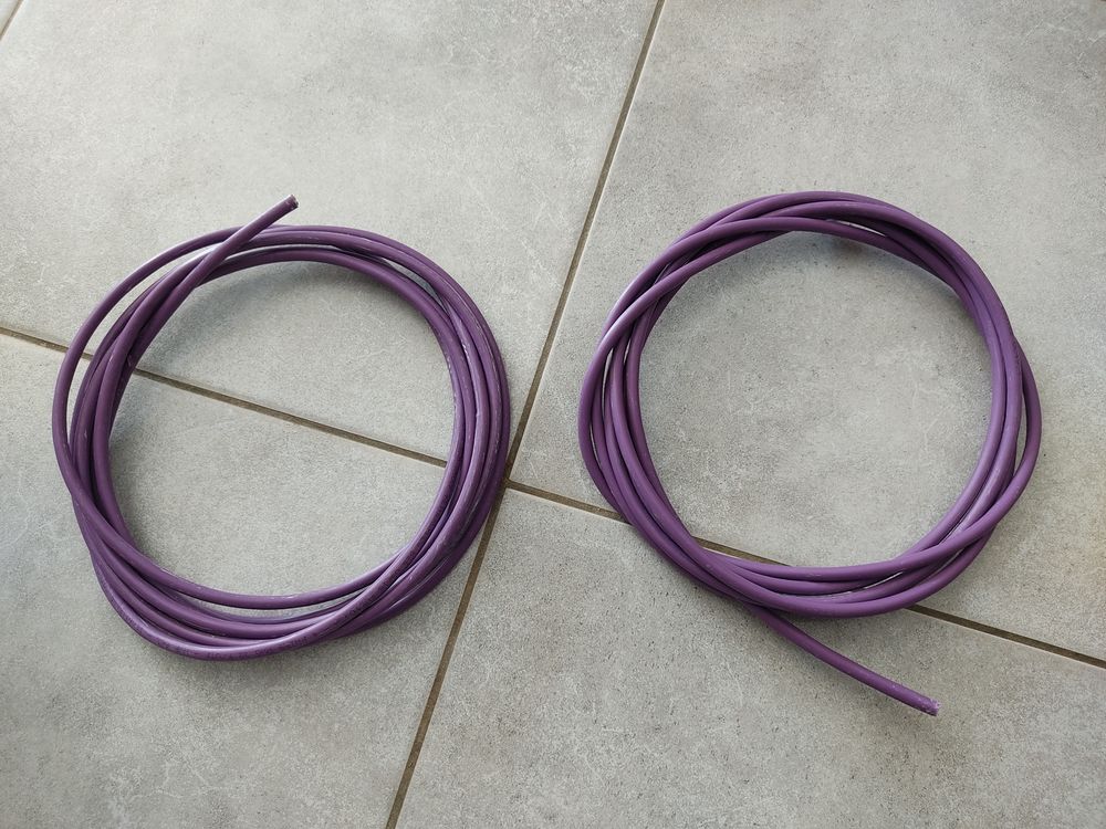Chutes cables ethernet cat6A Bricolage