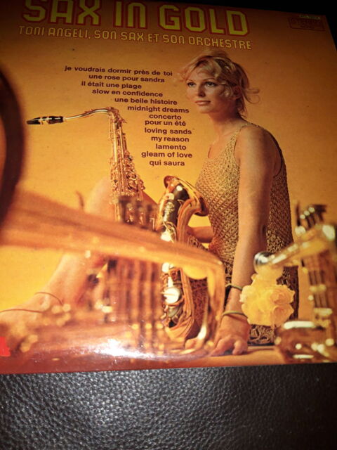 Disque vinyle 33 tours  Toni ANGELI, Sax in Gold 20 Longeville-ls-Saint-Avold (57)