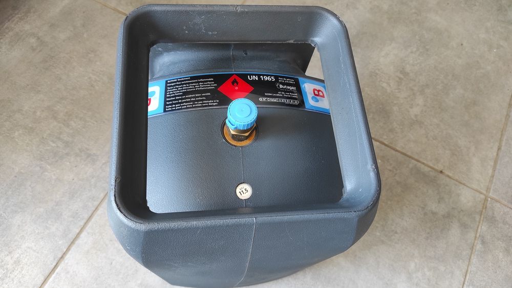 Bouteille de butane : le Cube Bricolage