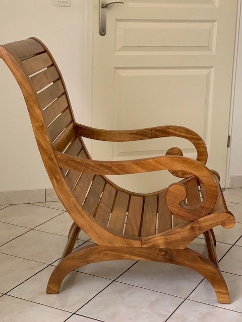 4 fauteuils fabrication artisanale en bois de tamarin 800 Saint-Germain-Laxis (77)