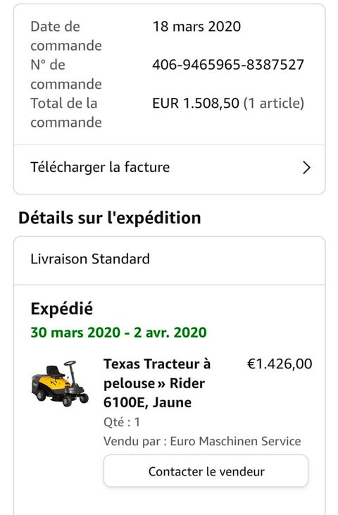 Tracteur tondeuse trs bon tat  500 Bourgogne (51)