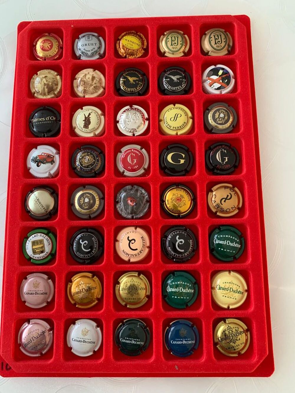 Capsules de champagne 