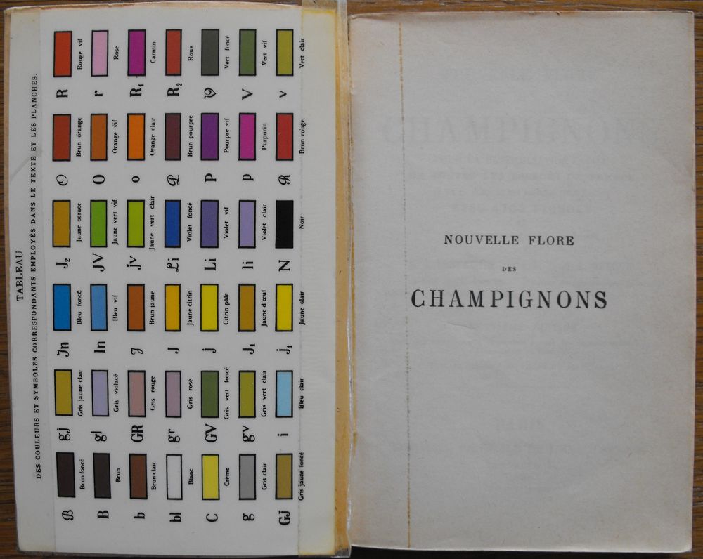 NouAuteurs: M.J. COSTANTIN et M.Lvelle flore des champignons Livres et BD