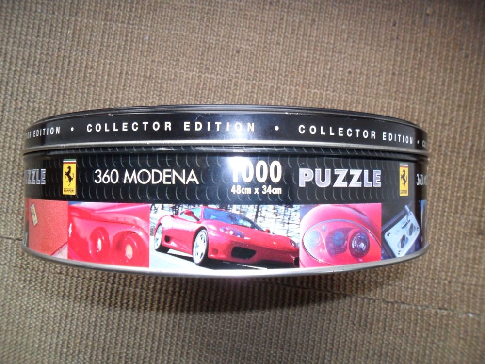 Puzzle Ferrari 360 MODENA &eacute;dition Bo&icirc;te COLLECTOR, m&eacute;tal Jeux / jouets