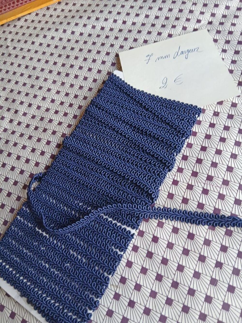 Passamanterie couture et ameublement assortis Décoration