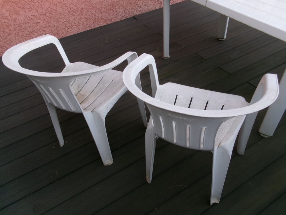 2 chaises de jardin philibert empilable Jardin