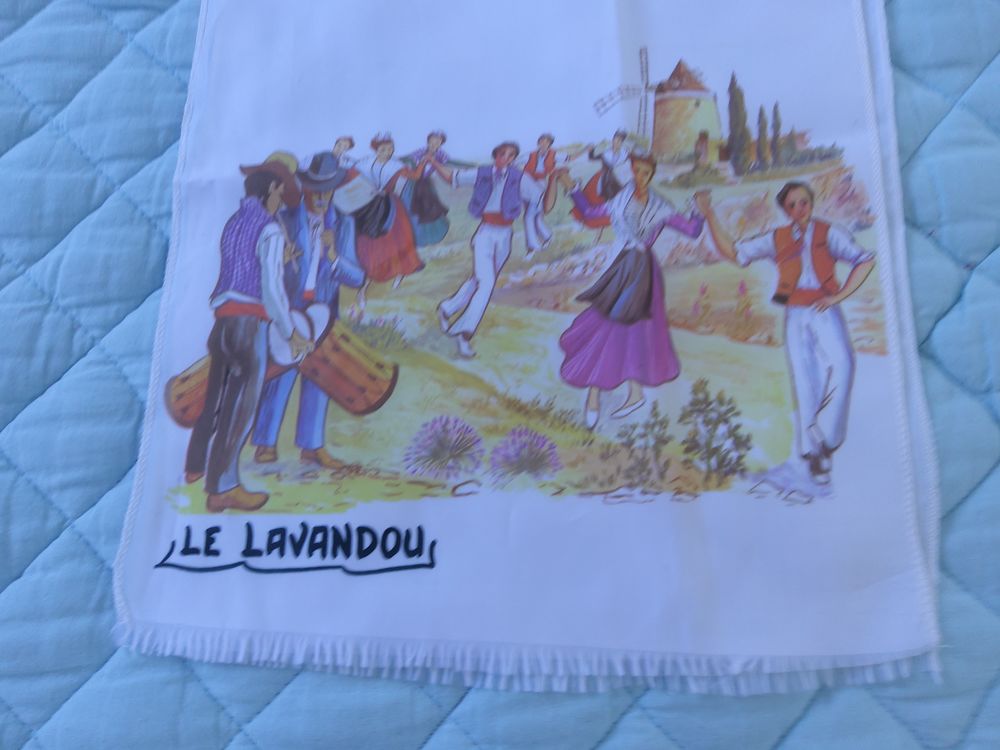 ECHARPE blanche "LE LAVANDOU" Vêtements