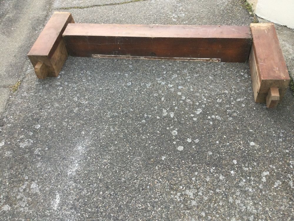 Poutre de chemin&eacute;e en ch&ecirc;ne Bricolage