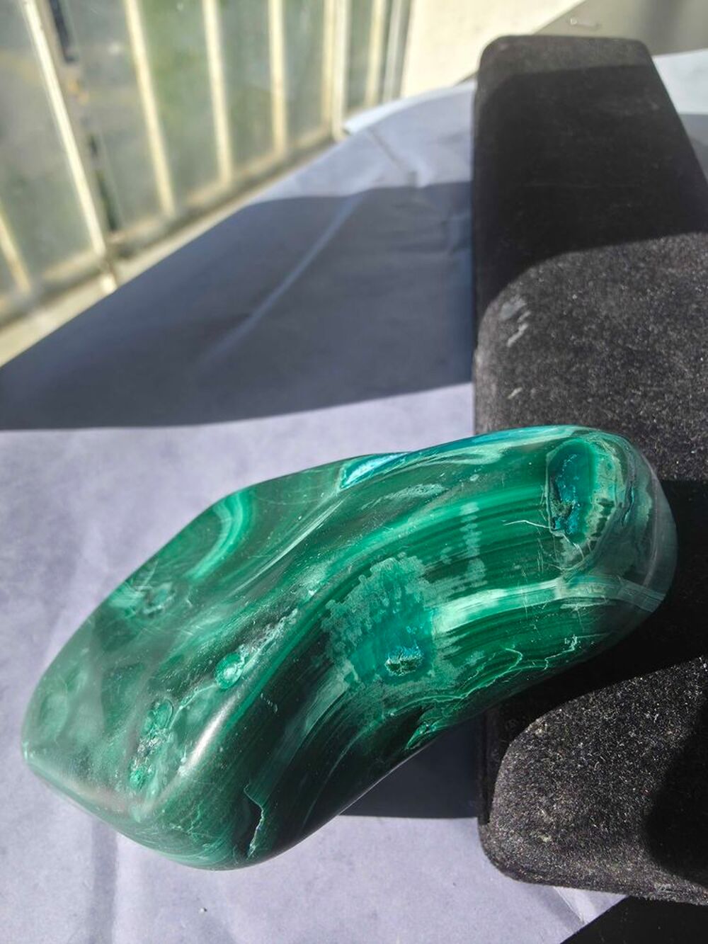 Magnifique Chrysocolle Malachite de Collection-Katanga(RDC) 185g 