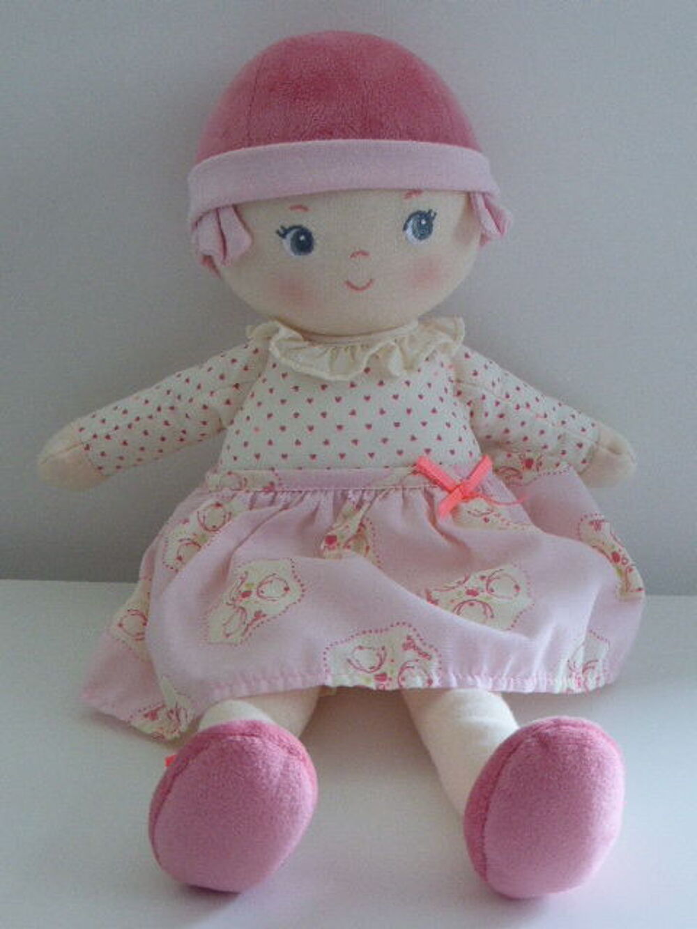 Doudou Corolle poup&eacute;e Lili Rose fleur de coton Y3942 2013 Jeux / jouets