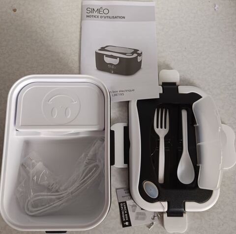 Lunch box Noir SIMEO Electrique LBE195 Neuf et Complet 35W 25 Courbevoie (92)