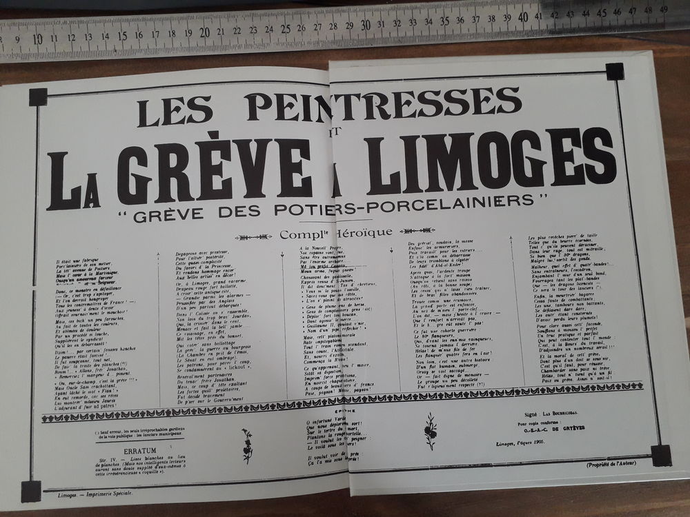 1905 Les troubles de Limoges Livres et BD