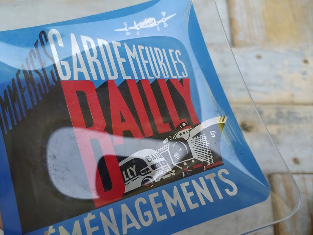 Cendrier Publicitaire Garde Meubles D&eacute;m&eacute;nagements Bailly 