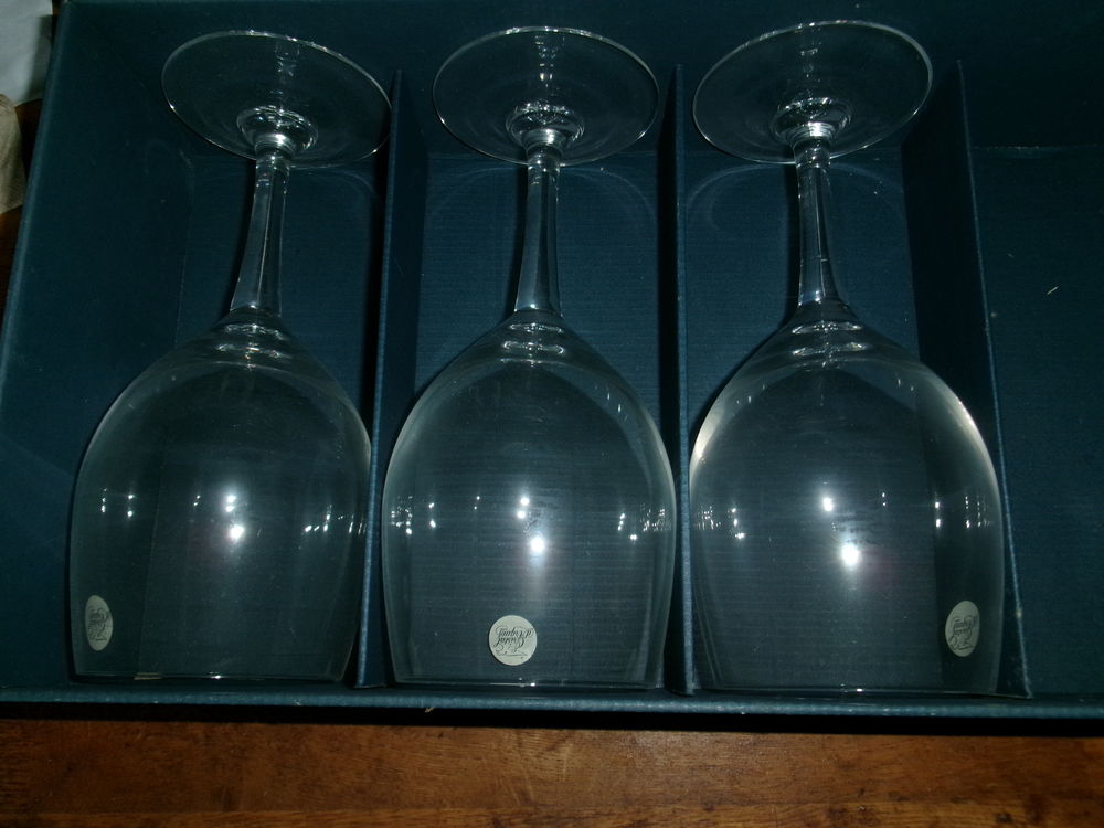3 verres cristal d arc grande reserve Cuisine