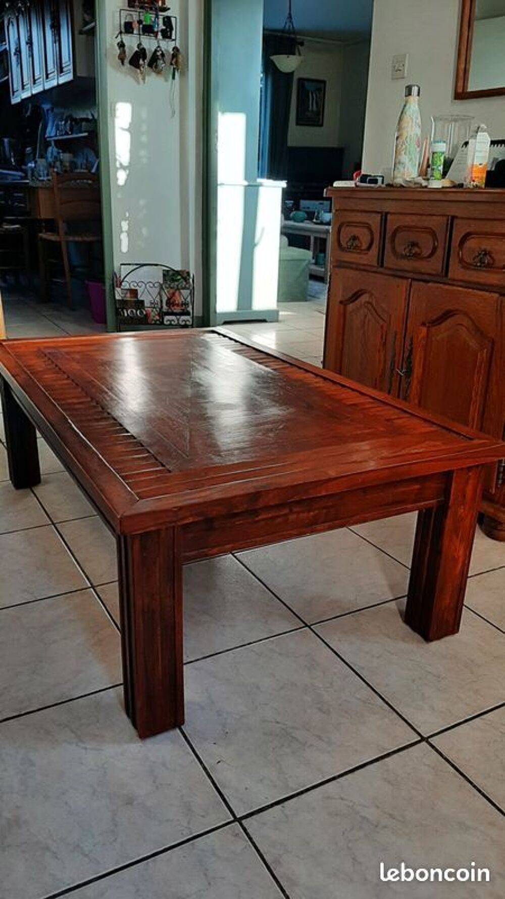Table basse en bois massif Meubles