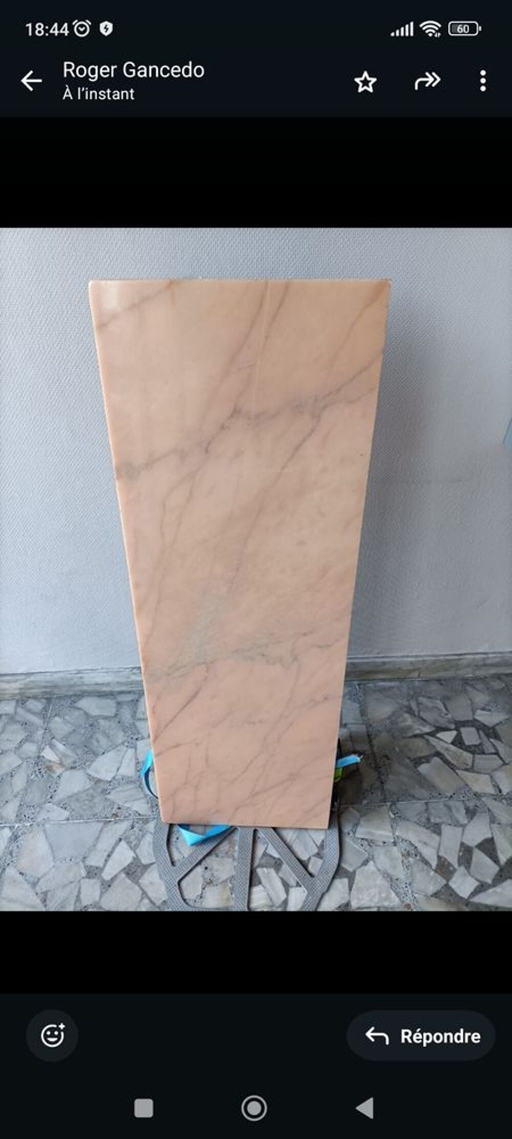 Marbre rose Bricolage