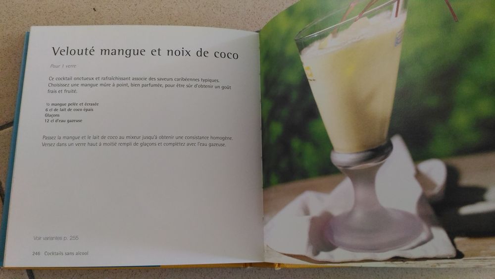 Livre de recette " 500 cocktails " Livres et BD