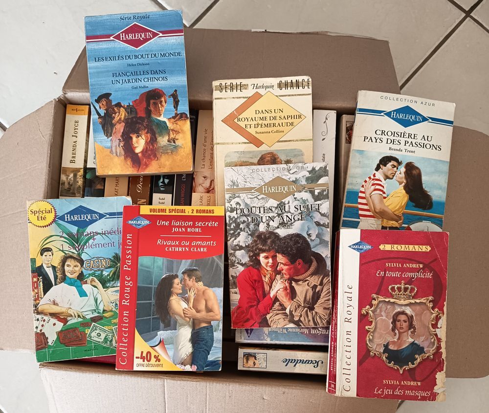 Collection J'ai Lu Passions et Harlequin Livres et BD