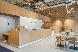   Un bureau au design remarquable pour 4 personnes à Lyon, Spaces Part-Dieu Lyon 3