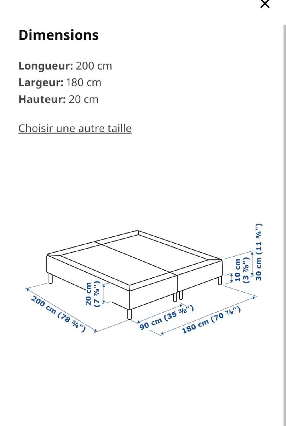 Lit ikea Meubles