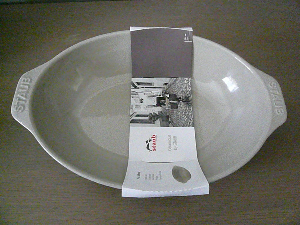 Plat &agrave; four Staub 23 x 33,5cm Cuisine
