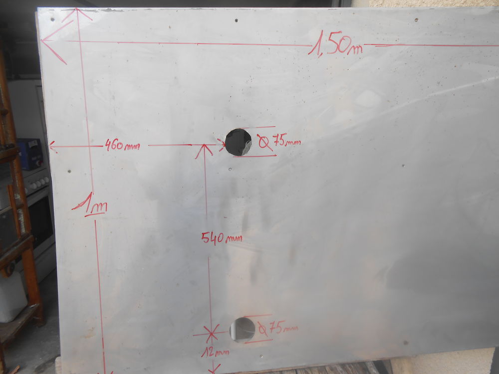 Tole inox 1,5mm Bricolage