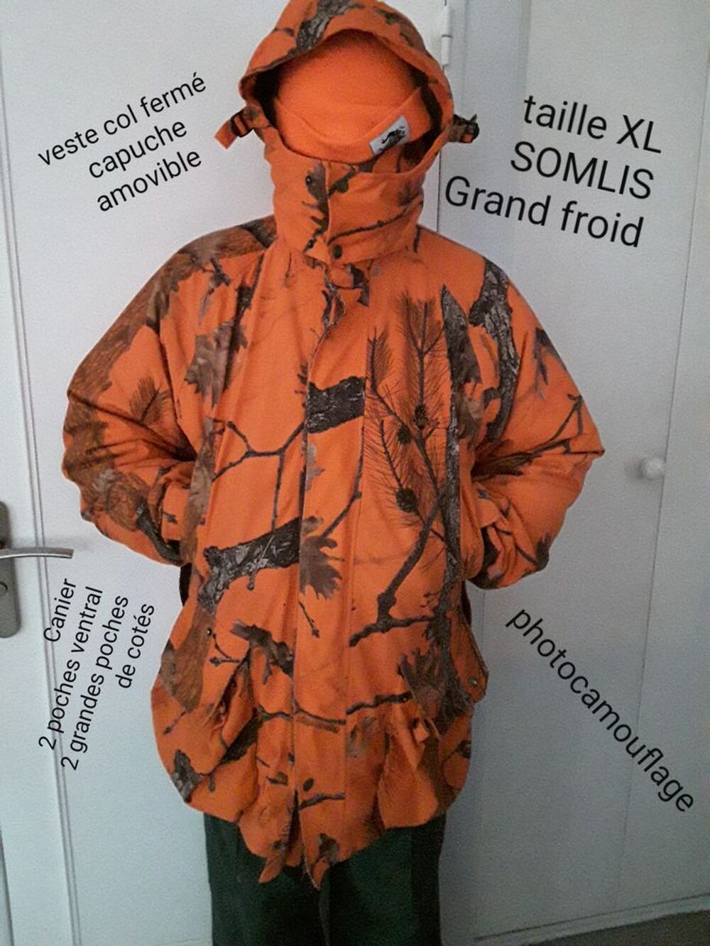Verste de chasse grand froid Vêtements