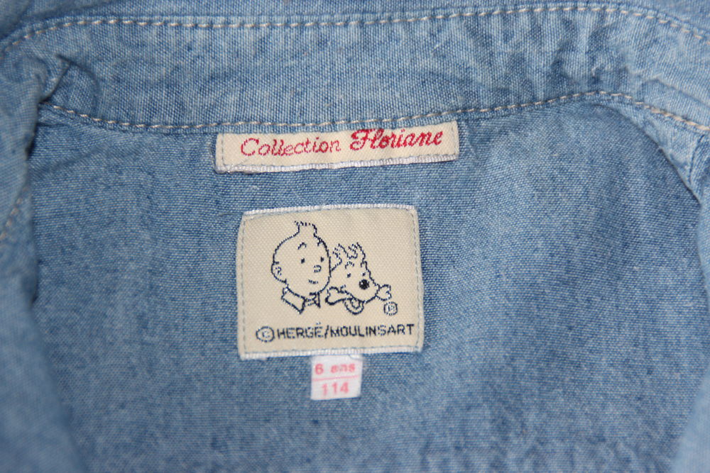 Chemise Tintin Vêtements