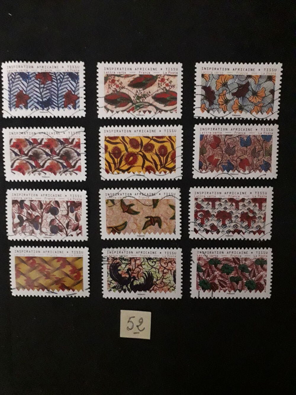 3S&eacute;ries compl&egrave;tes de timbres 0,40 € la s&eacute;rie.50/51/52 
