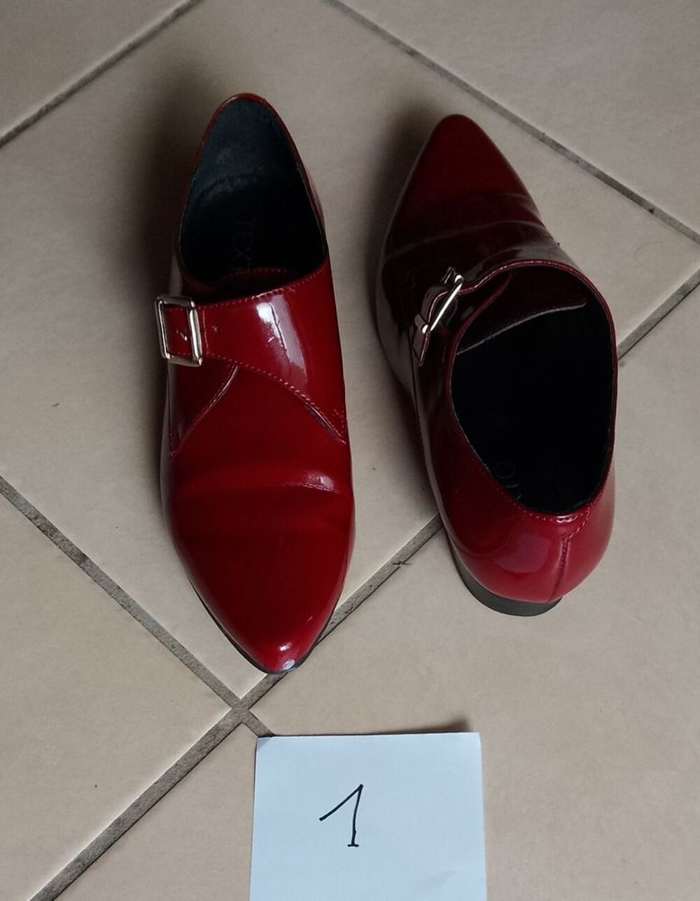 Chaussures rouge pour sortir Chaussures