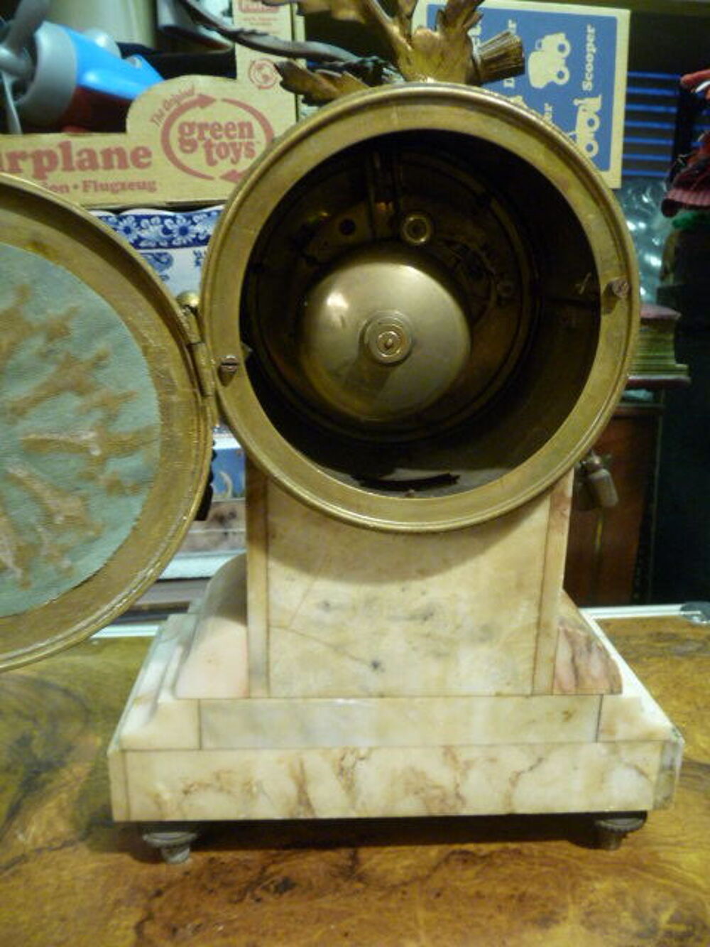  pendule marbre garniture de chemin&eacute;e napol&eacute;on iii Décoration
