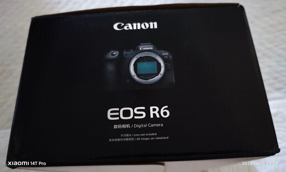 Kit Canon EOS R6 + RF 24-105mm f/4 L IS + RF 24-105mm f/1.8 Photos/Video/TV